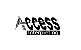 ACCESS INTERPRETING logo