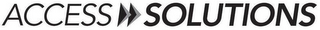 ACCESS SOLUTIONS logo