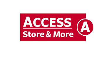 ACCESS STORE & MORE A logo