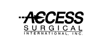 ACCESS SURGICAL INTERNATIONAL, INC. logo