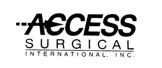 ACCESS SURGICAL INTERNATIONAL, INC. logo