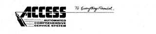 ACCESS TO EVERYTHING FINANCIAL AUTOMATED COMPREHENSIVE SERVICE SYSTEM logo