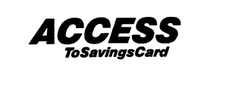 ACCESS TOSAVINGSCARD logo
