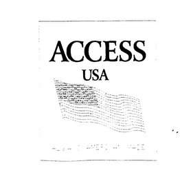 ACCESS USA ALWAYS AMERICAN MADE logo