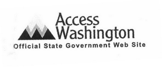 ACCESS WASHINGON OFFICIAL STATE GOVERNMENT WEB SITE logo