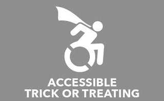 ACCESSIBLE TRICK OR TREATING logo