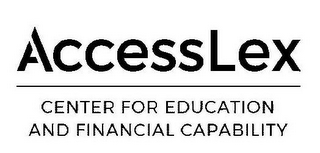 ACCESSLEX CENTER FOR EDUCATION AND FINANCIAL CAPABILITY logo