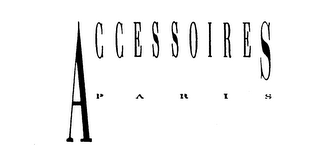 ACCESSOIRES PARIS logo