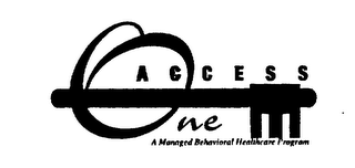ACCESSONE A MANAGED BEHAVIORAL HEALTHCARE PROGRAM logo