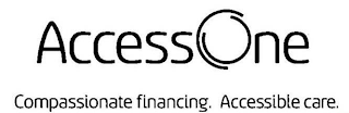 ACCESSONE COMPASSIONATE FINANCING. ACCESSIBLE CARE. logo