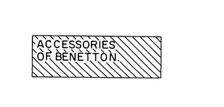 ACCESSORIES OF BENETTON. logo