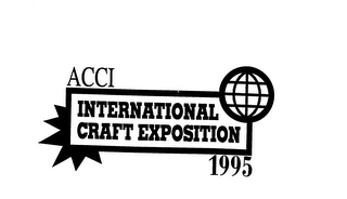 ACCI INTERNATIONAL CRAFT EXPOSITION 1995 logo