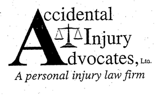 ACCIDENTAL INJURY ADVOCATES, LTD. A PERSONAL INJURY LAW FIRM logo