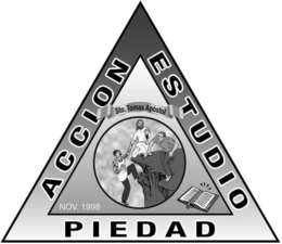 ACCION ESTUDIO PIEDAD ST. TOMAS APÓSTOL NOV. 1998 logo
