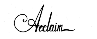 ACCLAIM logo