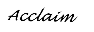 ACCLAIM logo