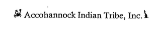 ACCOHANNOCK INDIAN TRIBE, INC. logo