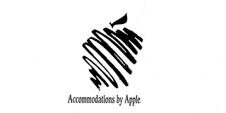 ACCOMMODATIONS BY APPLE logo