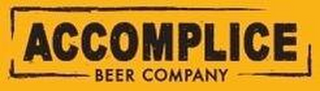 ACCOMPLICE BEER COMPANY logo
