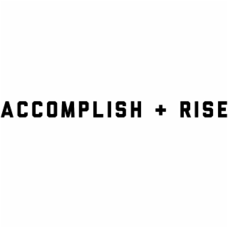 ACCOMPLISH + RISE logo