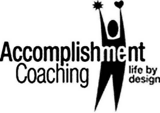ACCOMPLISHMENT COACHING LIFE BY DESIGN logo