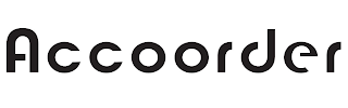 ACCOORDER logo