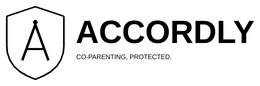 ACCORDLY CO-PARENTING, PROTECTED. logo