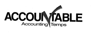 ACCOUNTABLE ACCOUNTING TEMPS logo