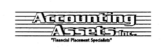 ACCOUNTING ASSETS INC. "FINANCIAL PLACEMENT SPECIALISTS" logo
