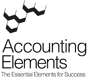 ACCOUNTING ELEMENTS THE ESSENTIAL ELEMENTS FOR SUCCESS logo