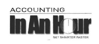 ACCOUNTING IN AN HOUR GET SMARTER FASTER logo