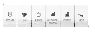 ACCOUNTS LOANS BUSINESS INVESTMENTS & INSURANCE LOCATIONS ABOUT logo