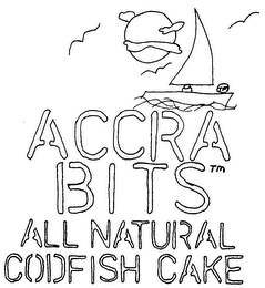 ACCRA BITS ALL NATURAL CODFISH CAKE logo