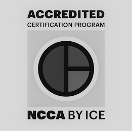 ACCREDITED CERTIFICATION PROGRAM NCCA BY ICE logo
