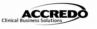 ACCREDO CLINICAL BUSINESS SOLUTIONS logo