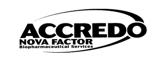 ACCREDO NOVA FACTOR BIOPHARMACEUTICAL SERVICES logo