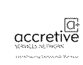 ACCRETIVE SERVICES NETWORK STRENGTHENING COMMUNITY BANKING