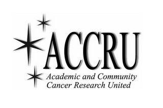 ACCRU ACADEMIC AND COMMUNITY CANCER RESEARCH UNITED logo