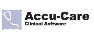 ACCU-CARE CLINICAL SOFTWARE logo