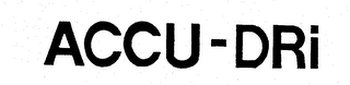 ACCU-DRI logo