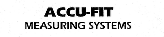 ACCU-FIT MEASURING SYSTEMS logo