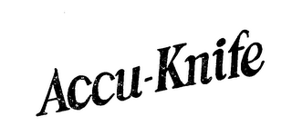 ACCU-KNIFE logo