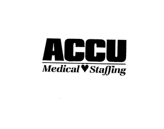 ACCU MEDICAL STAFFING logo