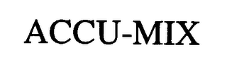 ACCU-MIX logo