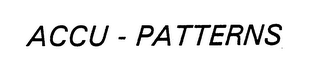 ACCU-PATTERNS logo