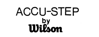 ACCU-STEP BY WILSON logo