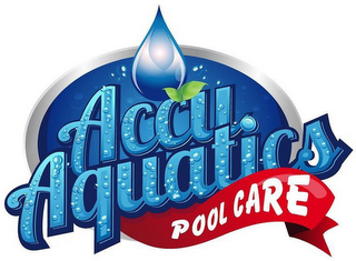 ACCUAQUATICS POOL CARE logo