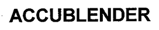 ACCUBLENDER logo