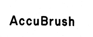 ACCUBRUSH logo