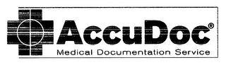 ACCUDOC MEDICAL DOCUMENTATION SERVICE logo